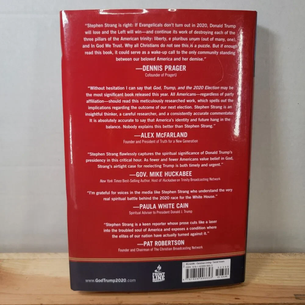 BOOK God, Trump, and the 2020 Election: Why He Must Win and.. (hardback)